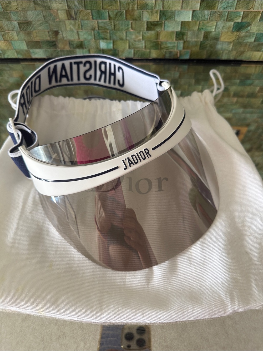 Dior J'Adior Clear Visor with Duster